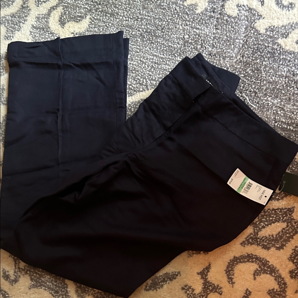 Nine West Women’s Navy Linen Pants